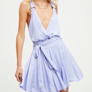 Free People Zuri Skirt and Bodysuit Set * Lavender / Light Purple Set